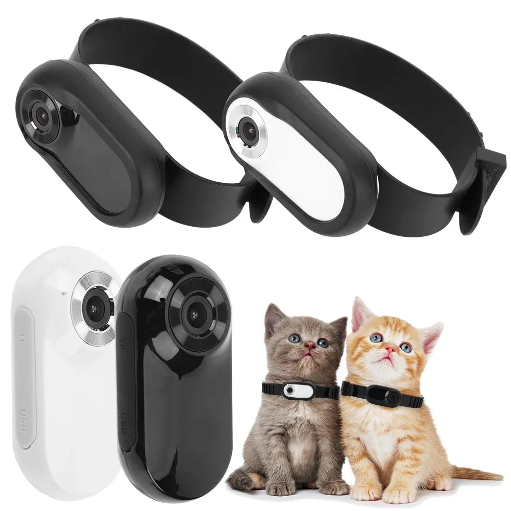 Mini Camera Collar For Dogs And Cats - Immersive Vision & HD