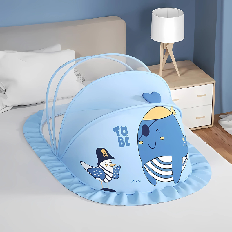 Moustiquaire Pliable Pour Bébé — Barrière Anti-Insectes & Respiration Libre