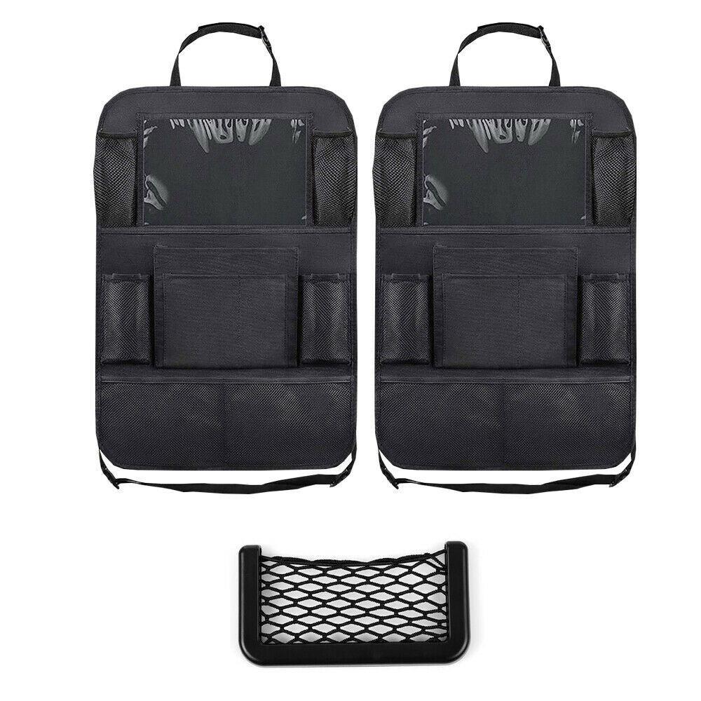 Organizér na zadné sedadlo auta s držiakom na tablet - kompletný úložný priestor a palubná zábava