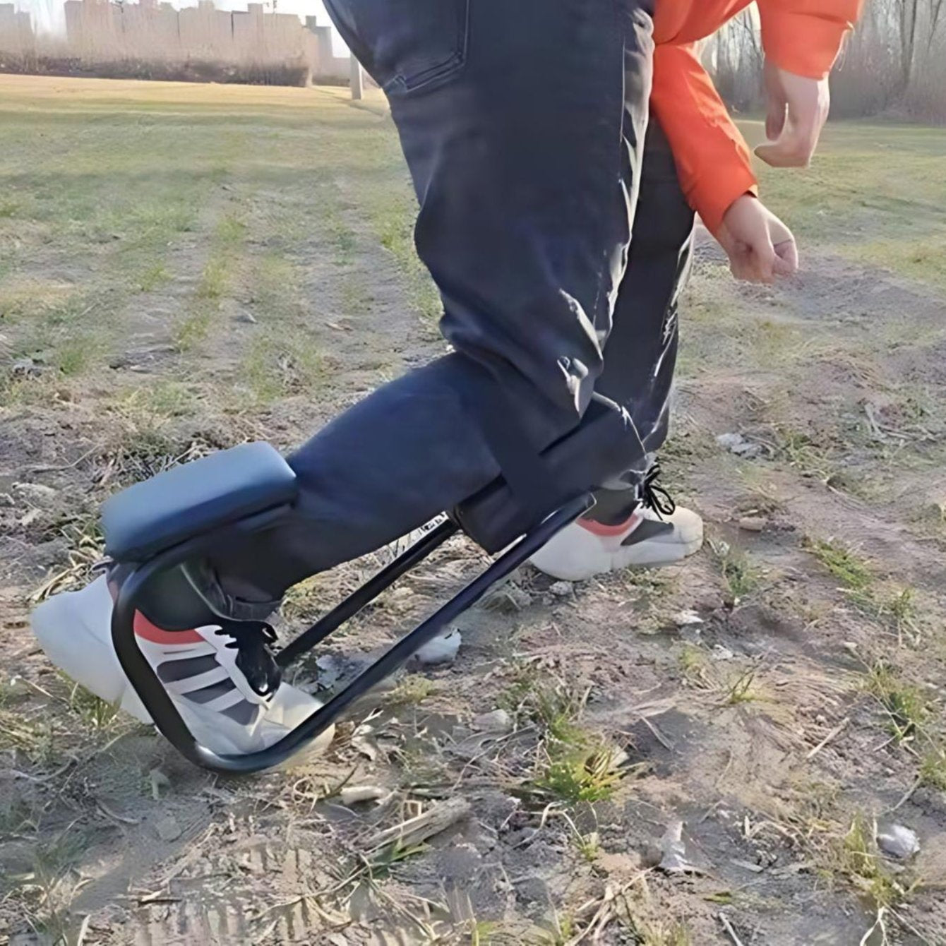 Sgabello da Giardino Pieghevole — Comfort e Praticità all'Aperto