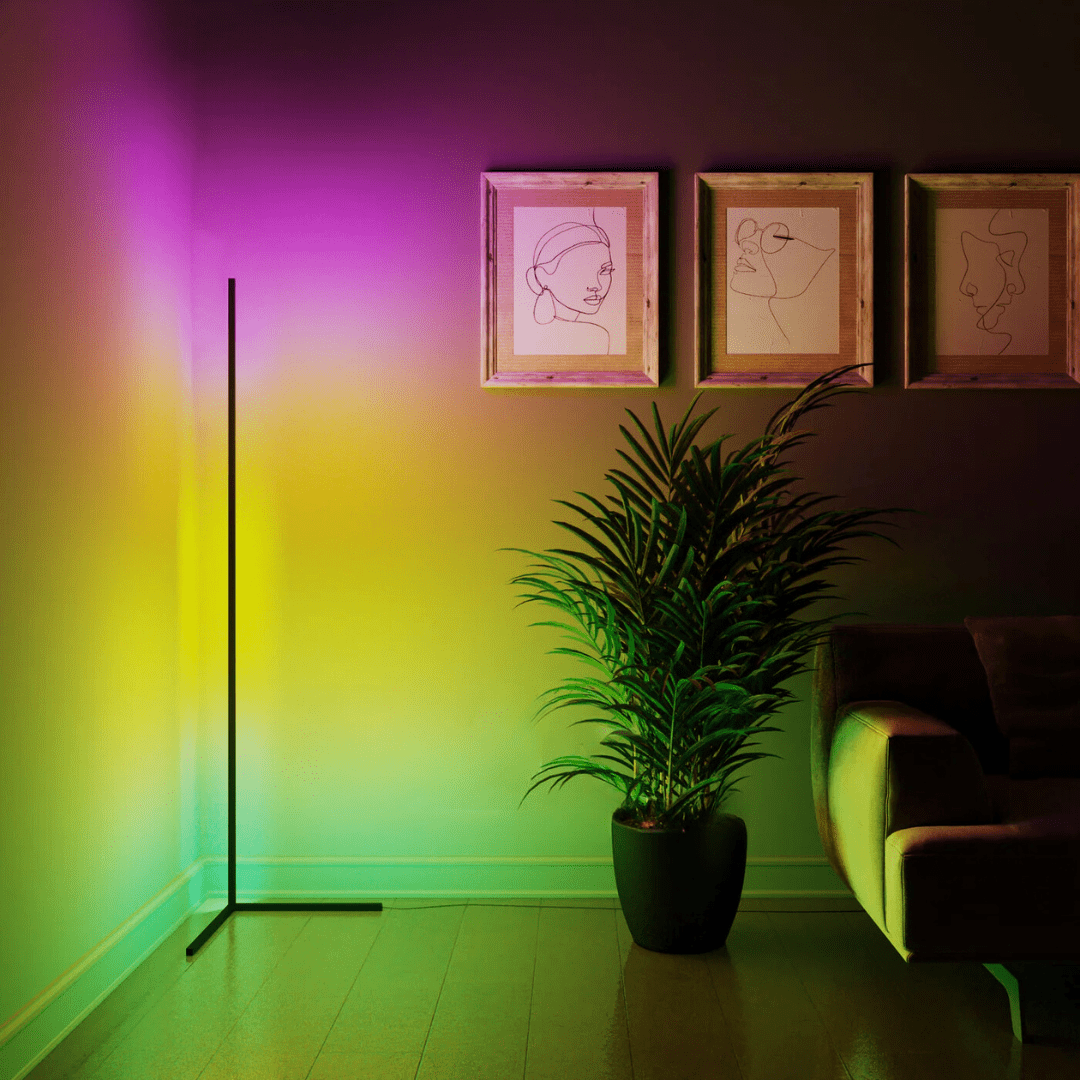 Corner mood lamp - Éclat Multicolore & Atmosphère Moderne