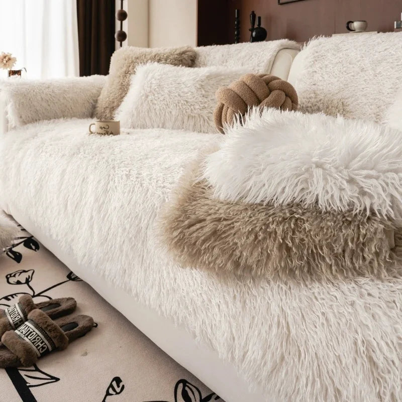 Puha plüss kanapéhuzat - abszolút kényelem és elegáns stílus