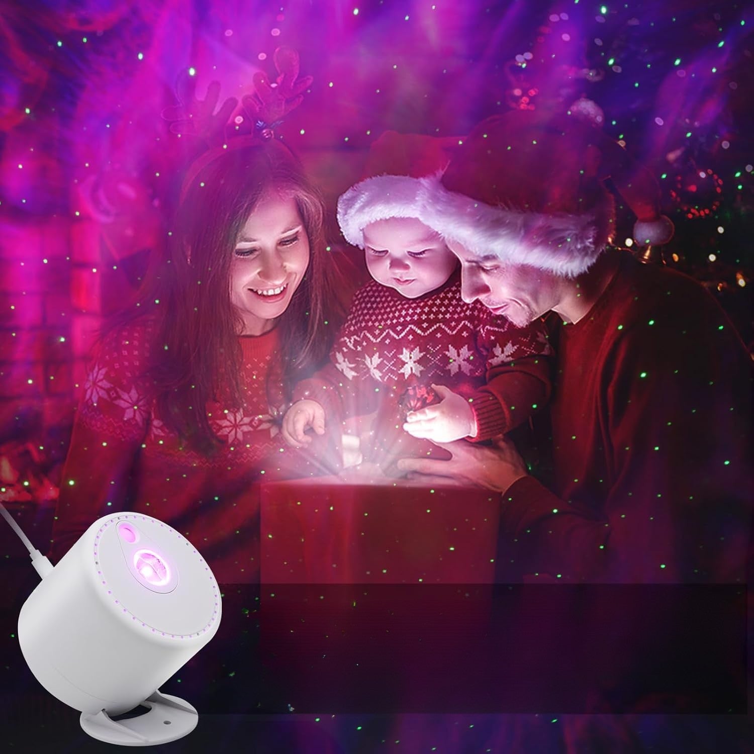 LEDプロジェクター - リラックスできる銀河の雰囲気