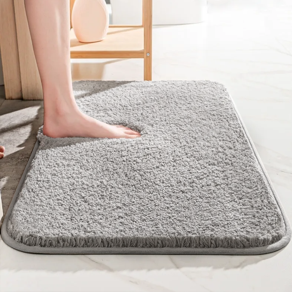 Tapis De Bain Confortable – Épaisseur Luxueuse Et Antidérapant