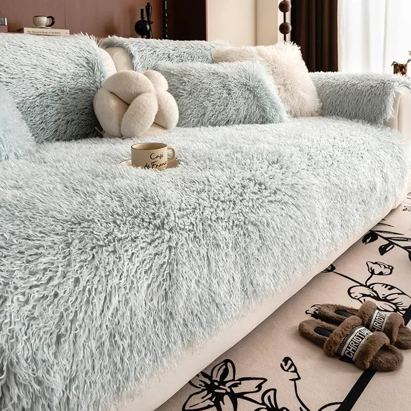 Puha plüss kanapéhuzat - abszolút kényelem és elegáns stílus