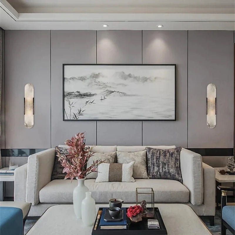 黒と金のLED壁灯 - モダンなエレガンスとシックなデザイン