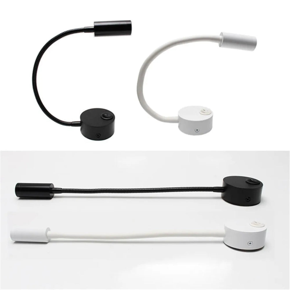 Lampada da parete flessibile a LED - Mobilità, eleganza e luce mirata