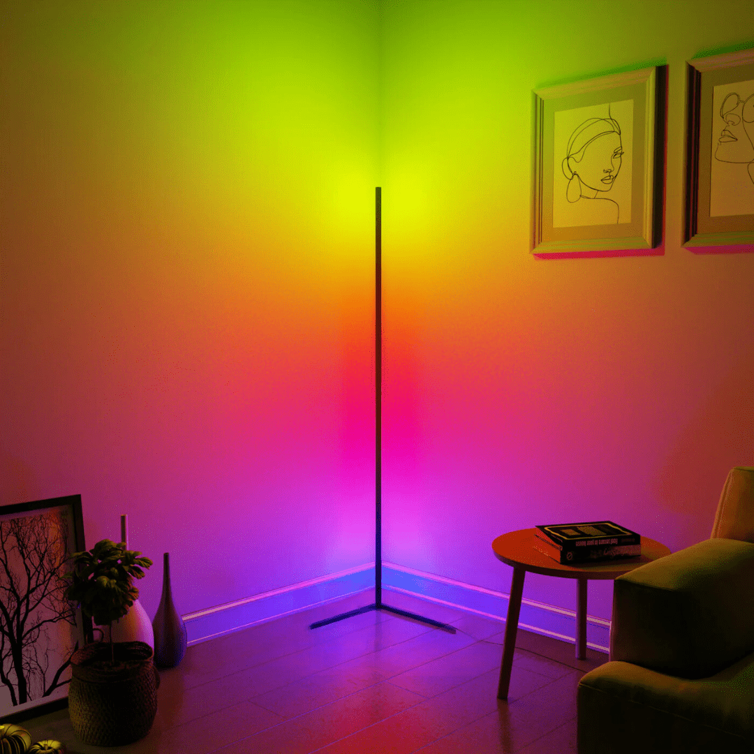 Corner mood lamp - Éclat Multicolore & Atmosphère Moderne