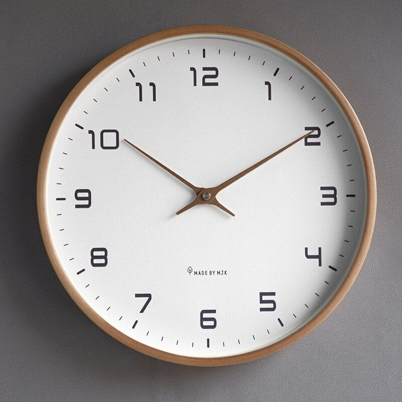 Horloge Murale Moderne – Style Épuré Inspiré Du Design Nordique