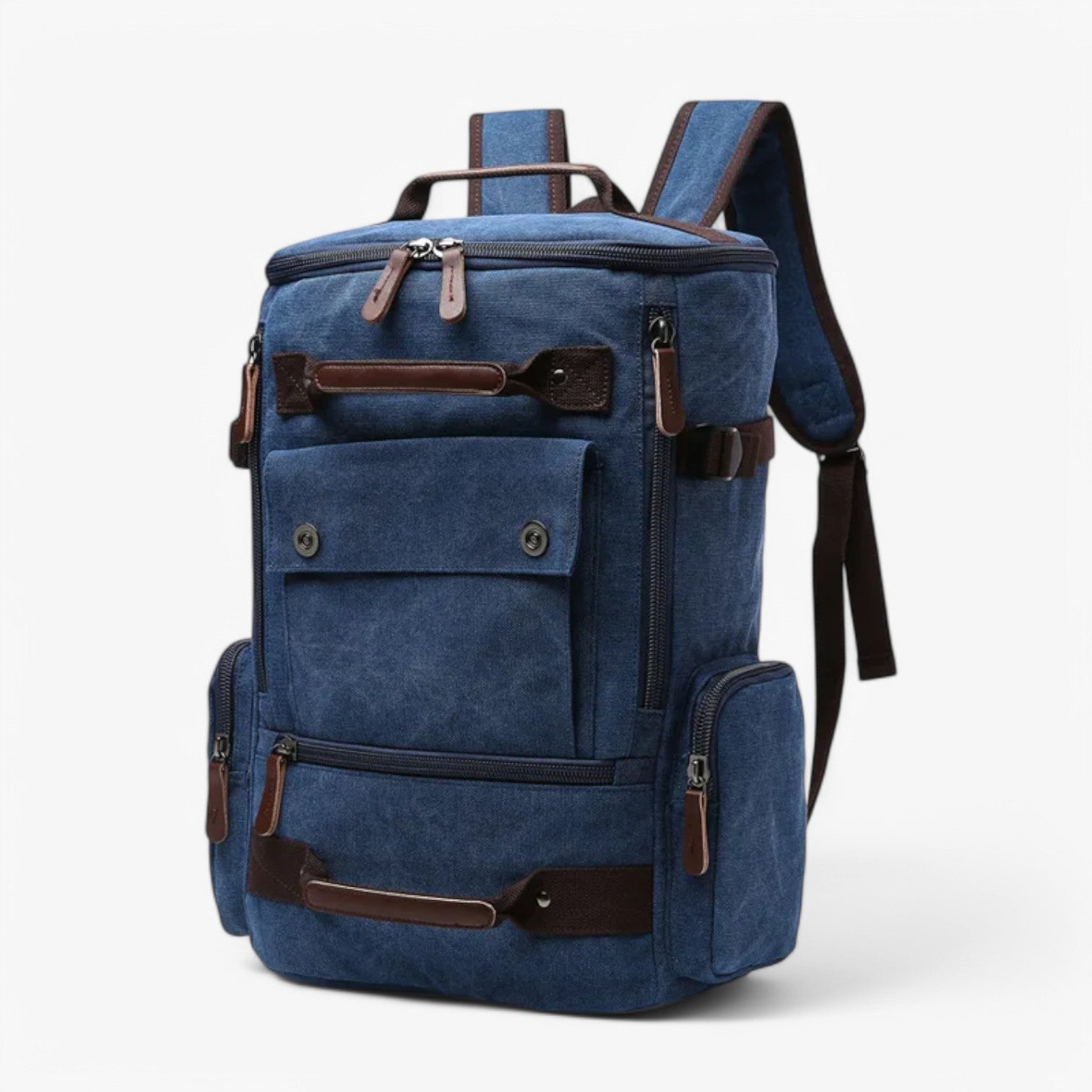 Vintage Backpack With Laptop Compartment