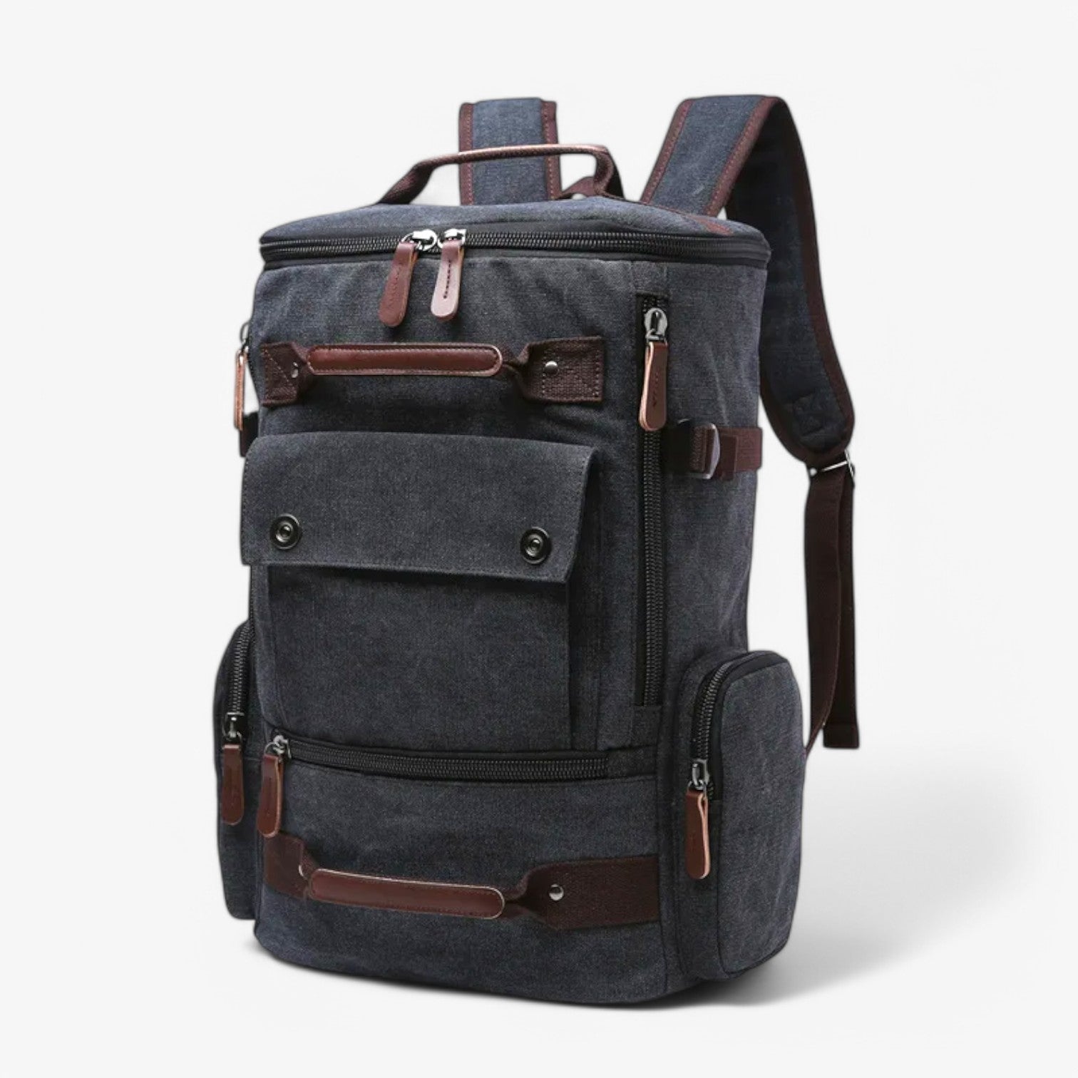 Vintage Backpack With Laptop Compartment