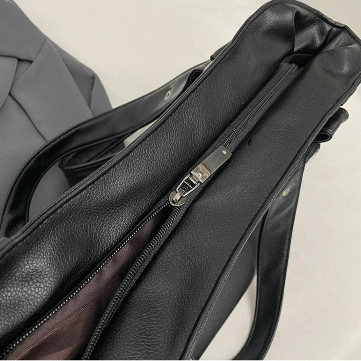 زيتا | حقيبة يد كبيرة ناعمة مع حزام قابل للإزالة – أناقة وعملية