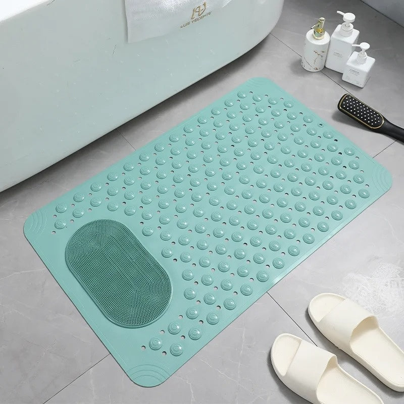 Tapis De Douche Antidérapant – Nettoyage Doux Et Massage Des Pieds