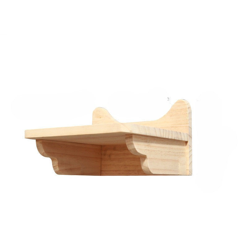 Vegghengt klatrevegg for katt med hengeplattform og stige