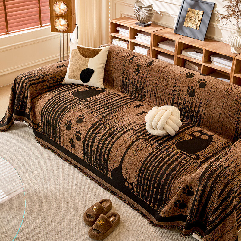 滑り止めソファカバー パターン付き – 保護と快適さ