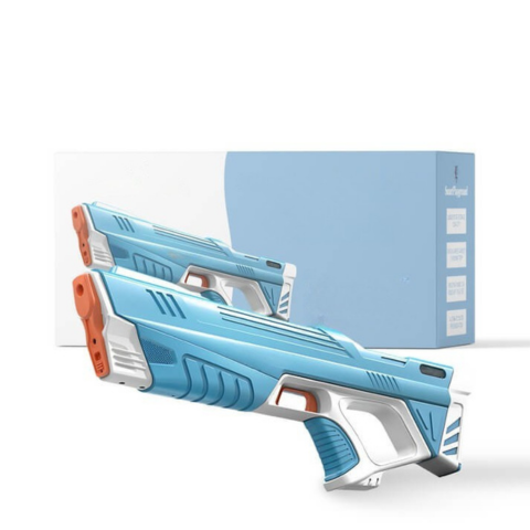 Pistolet À Eau Électrique — Recharge Automatique Et Jet Puissant