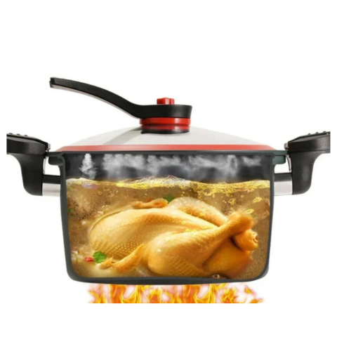 Inovativní Mikropressní Tlakový Hrnec — Rychlé Vaření A Zachování Chutí