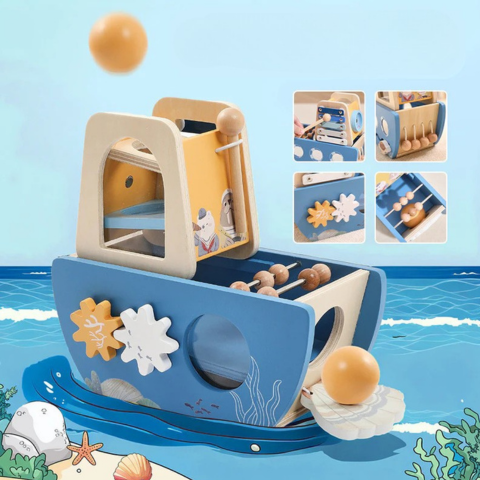 Jouet De Motricité Pour Enfant — Aventure Marine & Apprentissage Ludique