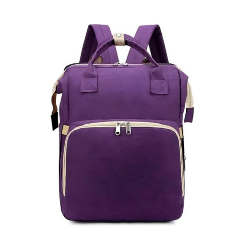 Sac À Dos De Voyage Pour Bébé — Lit Pliable & Rangement Intégré