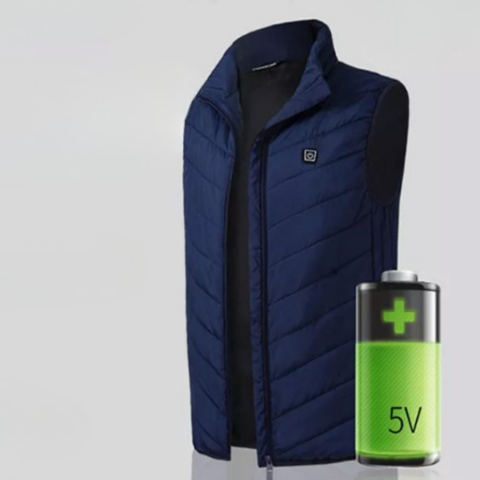 Kamizelka rozgrzewająca unisex - regulowana temperatura i nowoczesny styl