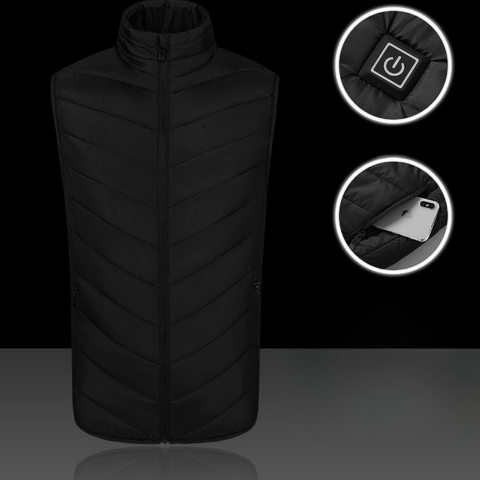 Kamizelka rozgrzewająca unisex - regulowana temperatura i nowoczesny styl