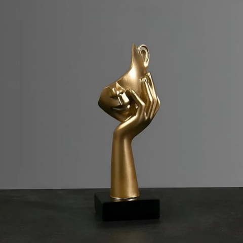 Γλυπτό από αφηρημένη ρητίνη - Καλλιτεχνική Διακόσμηση & Μοντέρνο στυλ