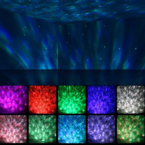 Polaris Galaxie Projector - Colorful Lights and Absolute Relaxation