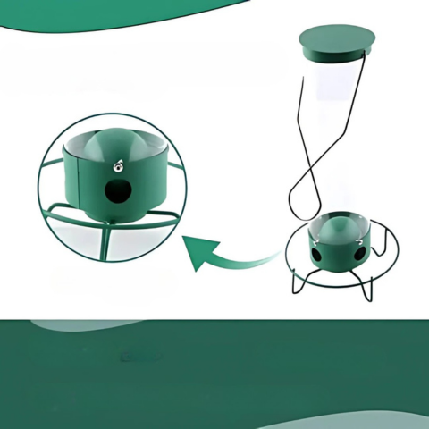 Fuglefoderbræt Hængende – Squirrel Beskyttelse Og Let Påfyldning