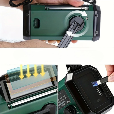 多機能緊急ラジオ - 信頼性と実用性