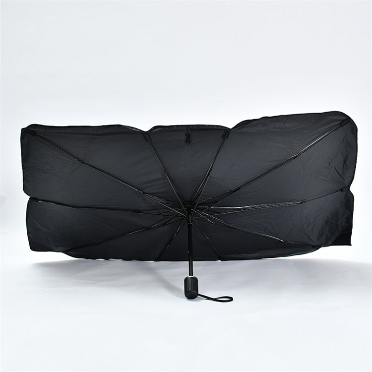 Skladací dáždnik s čelným sklom - ochrana pred slnkom a okamžitá sviežosť