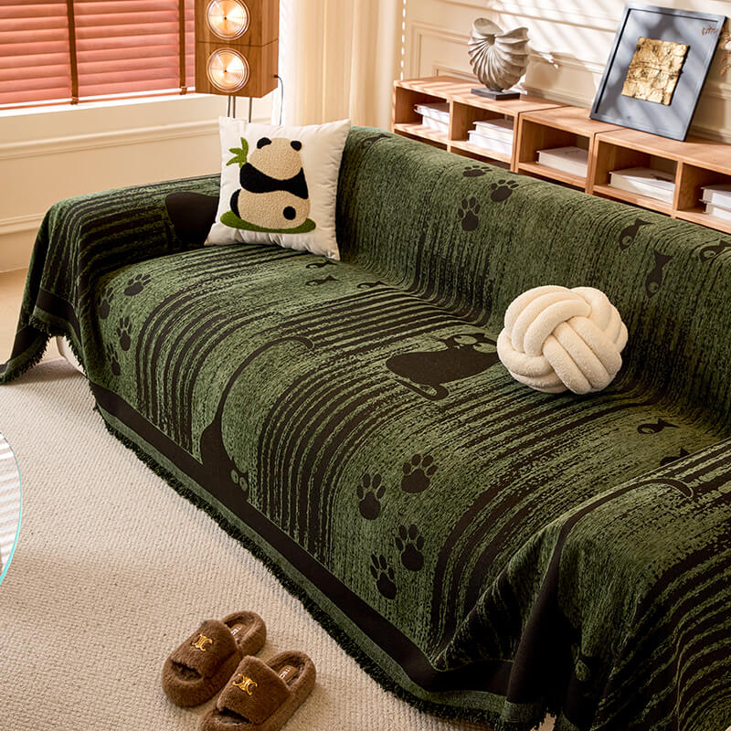 滑り止めソファカバー パターン付き – 保護と快適さ