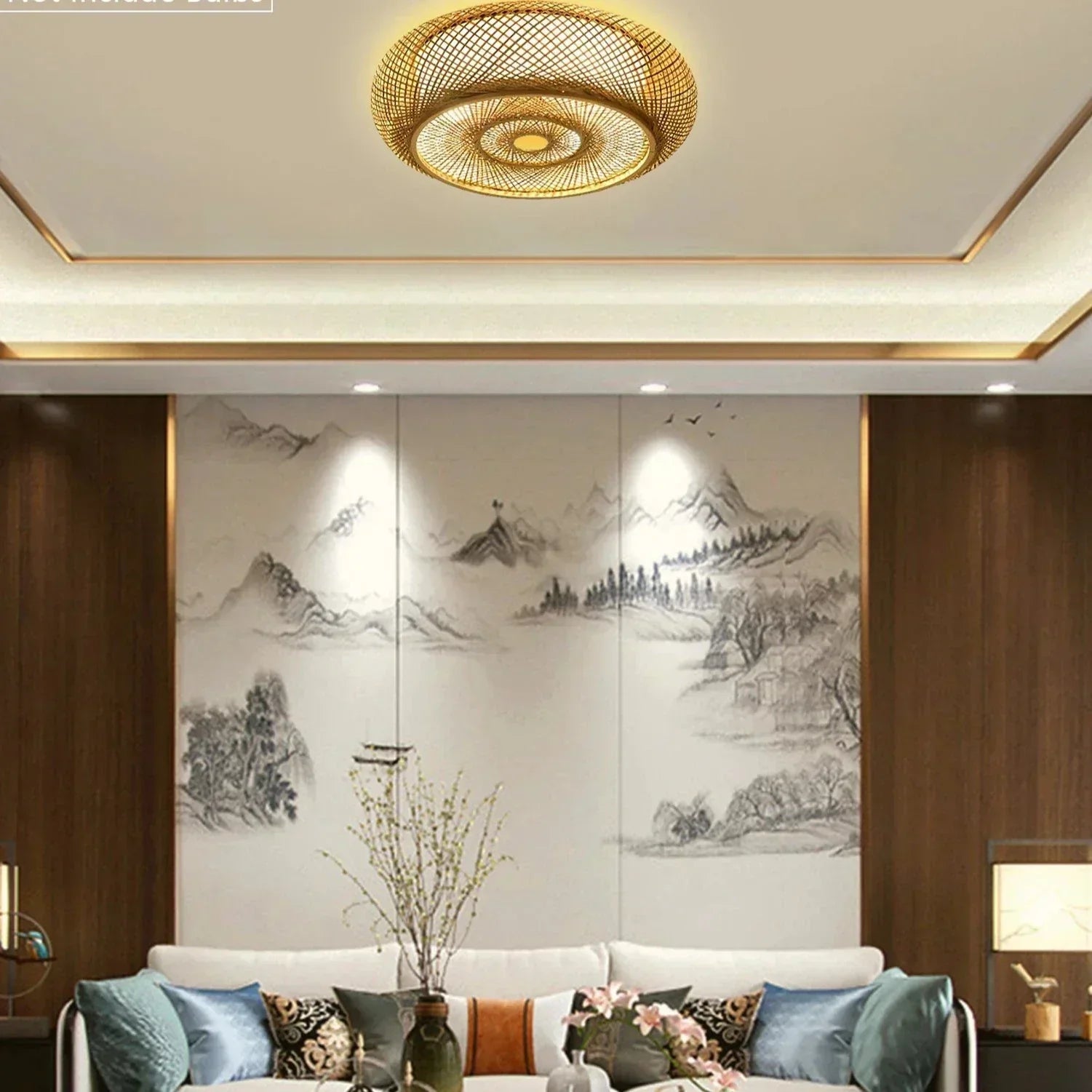 Természetes bambusz függőlámpa - elegancia és hitelesség