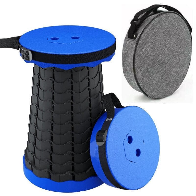 Sgabello Pieghevole Resistente – Compatto e Facile da Trasportare