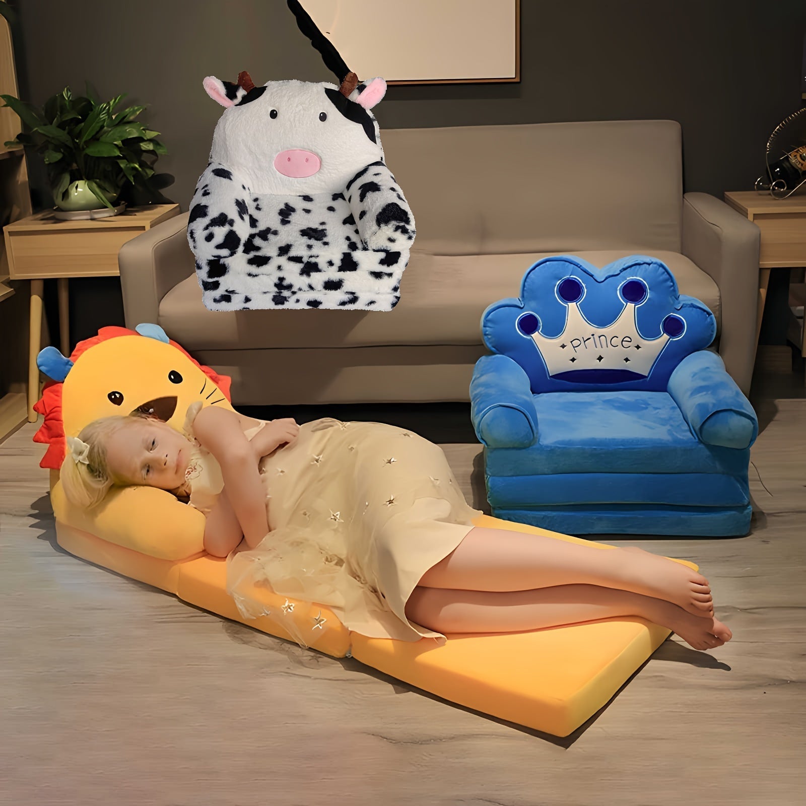 Foldable Sofa for Kids – Space Saving and Fun Style