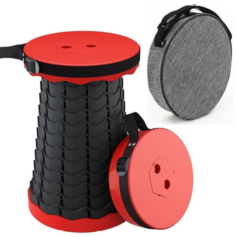 Sgabello Pieghevole Resistente – Compatto e Facile da Trasportare