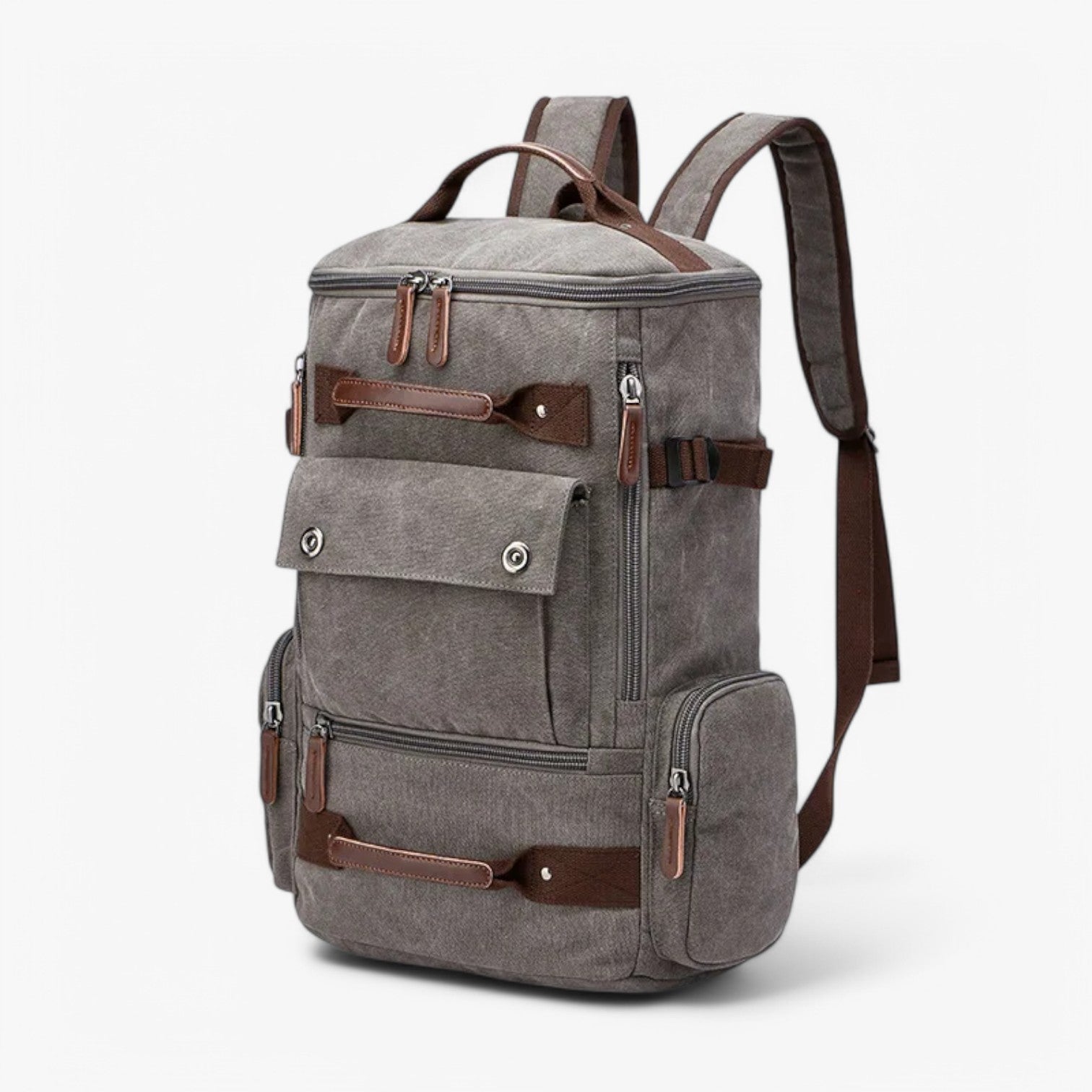 Vintage Backpack With Laptop Compartment