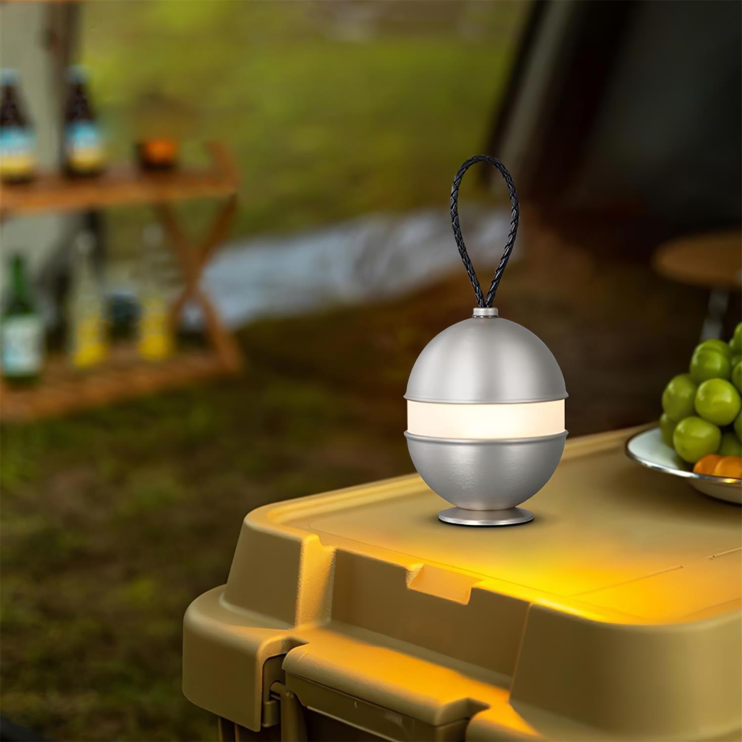 Uppladdningsbar sfärlampa - Chic design och avslappnande ljus