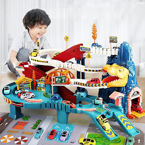 مضمار سباق DinoRush DinoRush - متعة وتحدي بأقصى سرعة