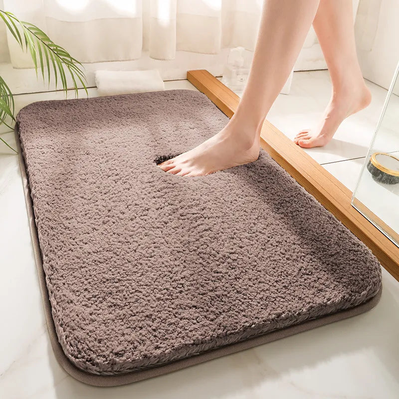 Tapis De Bain Confortable – Épaisseur Luxueuse Et Antidérapant