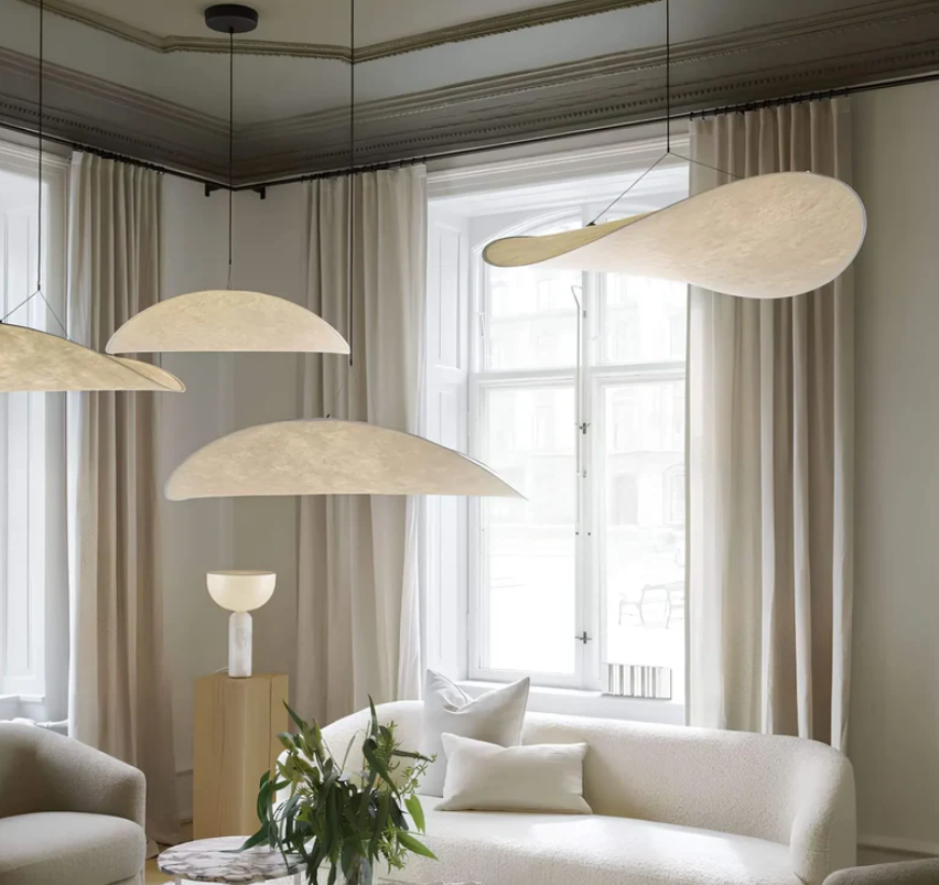 Plafoniera Artigianale – Eleganza Naturale e Autentica 