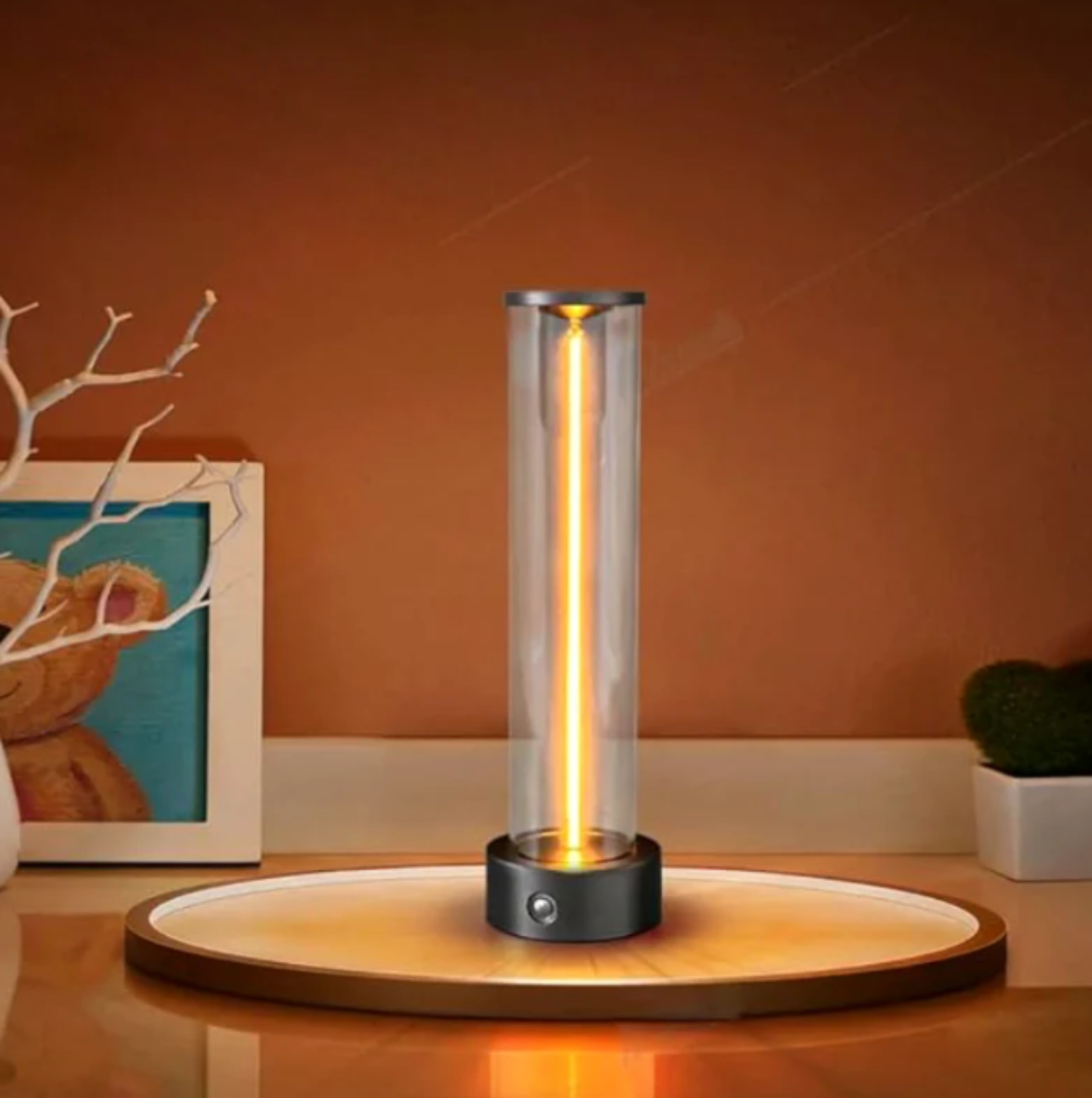 Lâmpada de Mesa LED - Iluminação Moderna e Elegante 