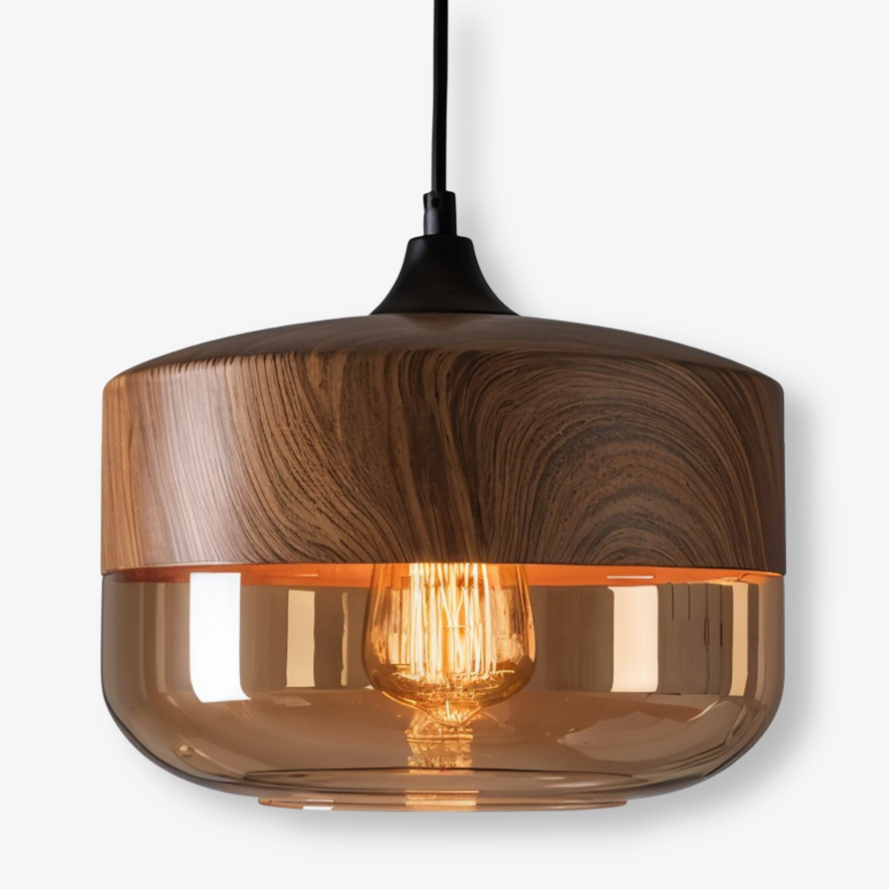 Retro Glass Loft Pendel - Trendy belysning og unik atmosfære