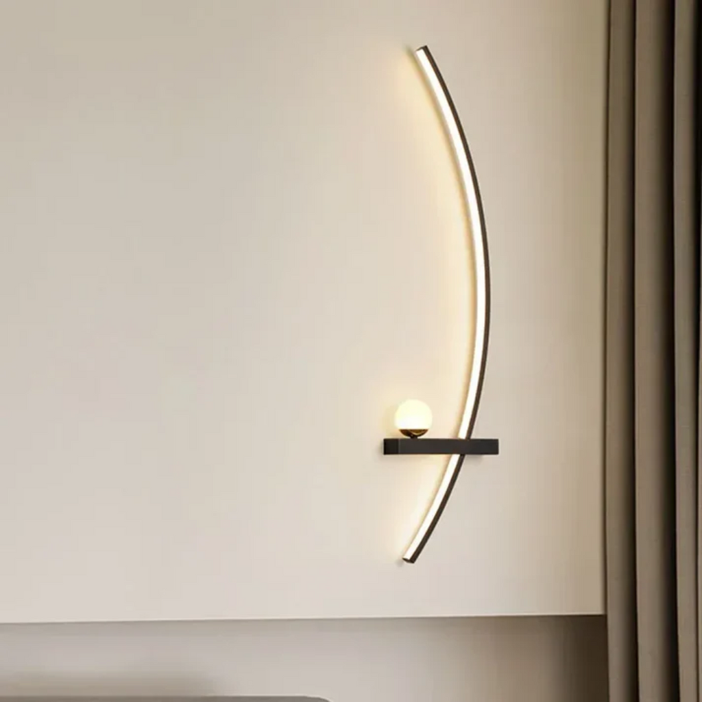 Aplique de pared LED – Iluminación moderna y elegancia minimalista 