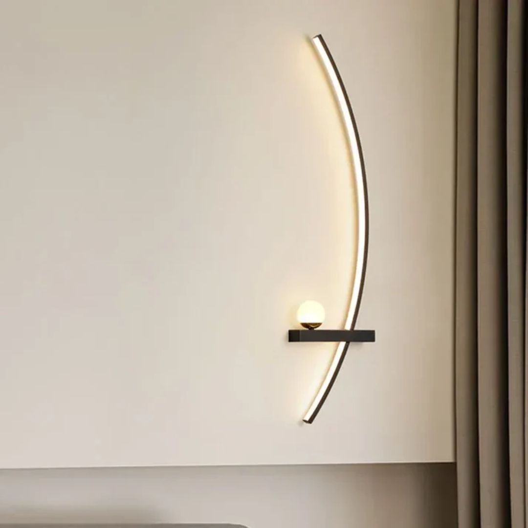 Aplique de pared LED – Iluminación moderna y elegancia minimalista 