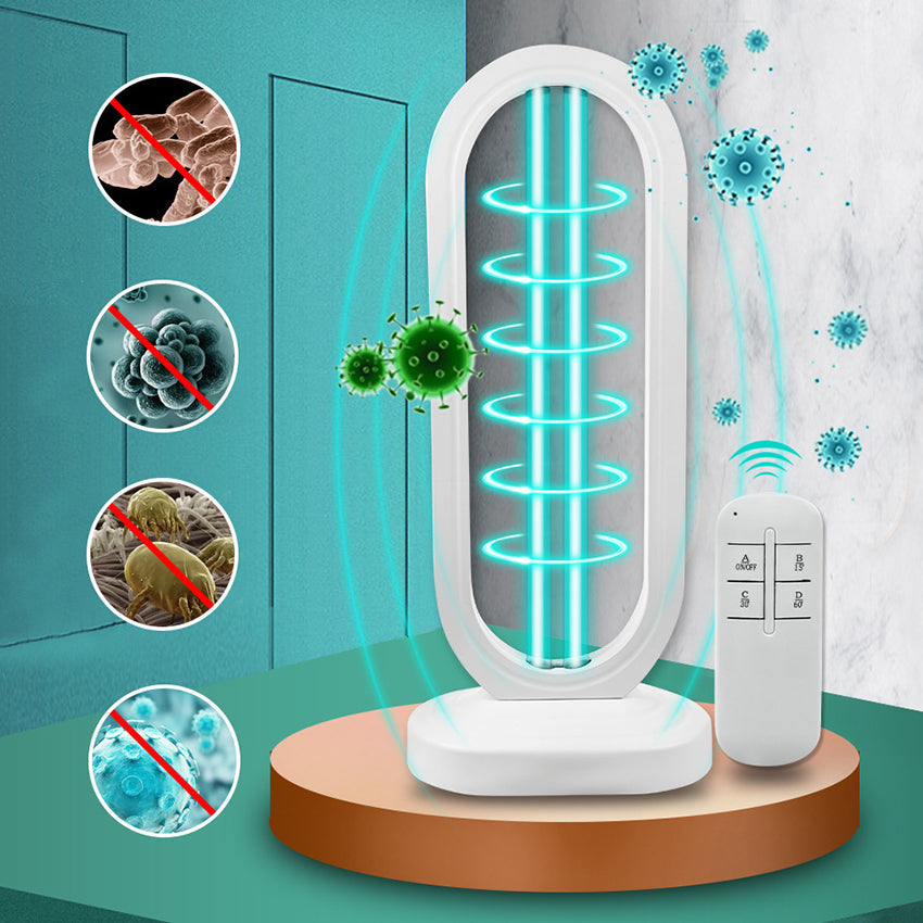 オゾンを使用したUV消毒ランプ – 効果的に細菌やバイ菌を排除します 