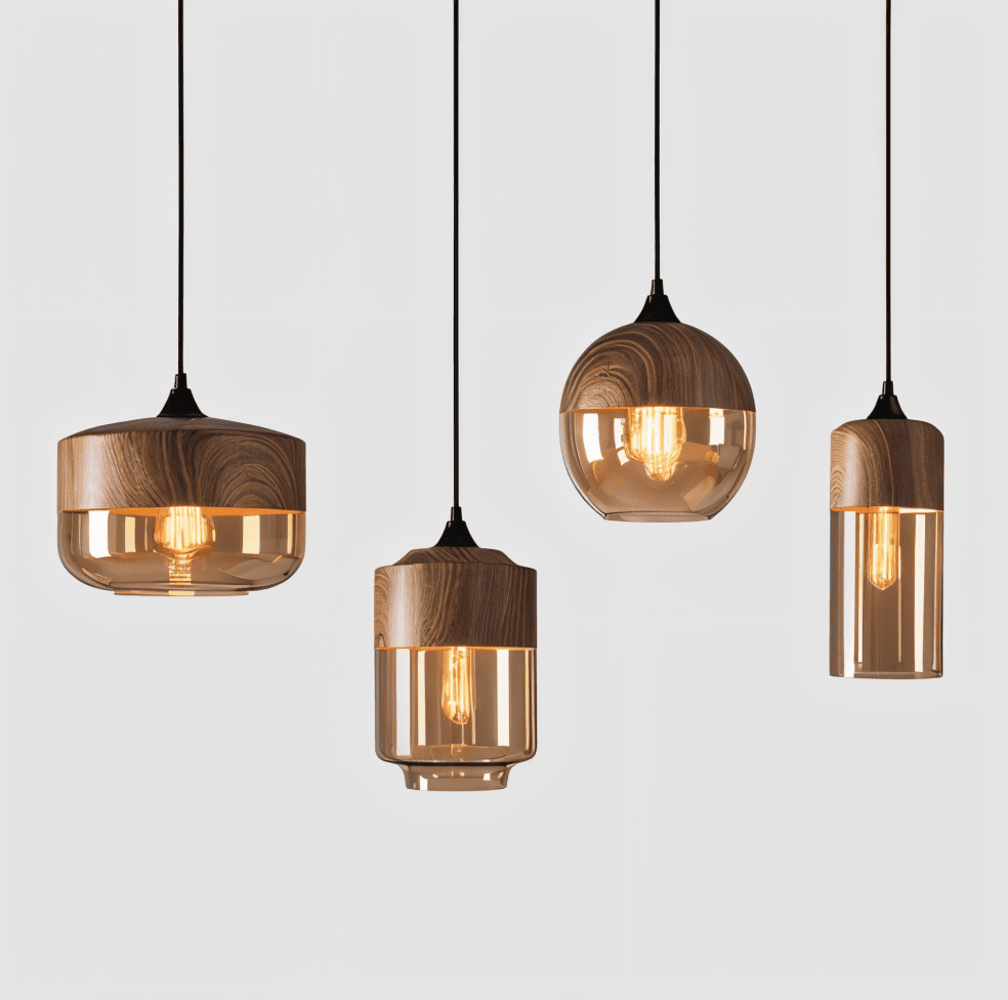 Retro Glass Loft Pendel - Trendy belysning og unik atmosfære
