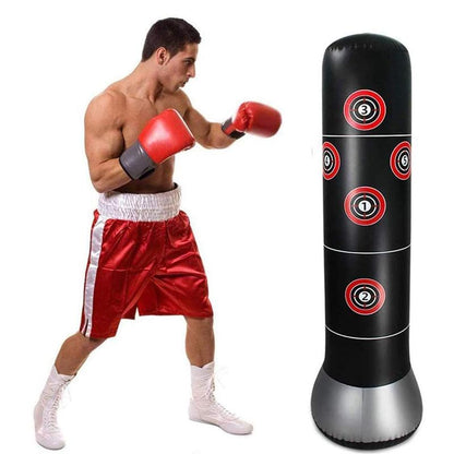 Inflatable boxing column