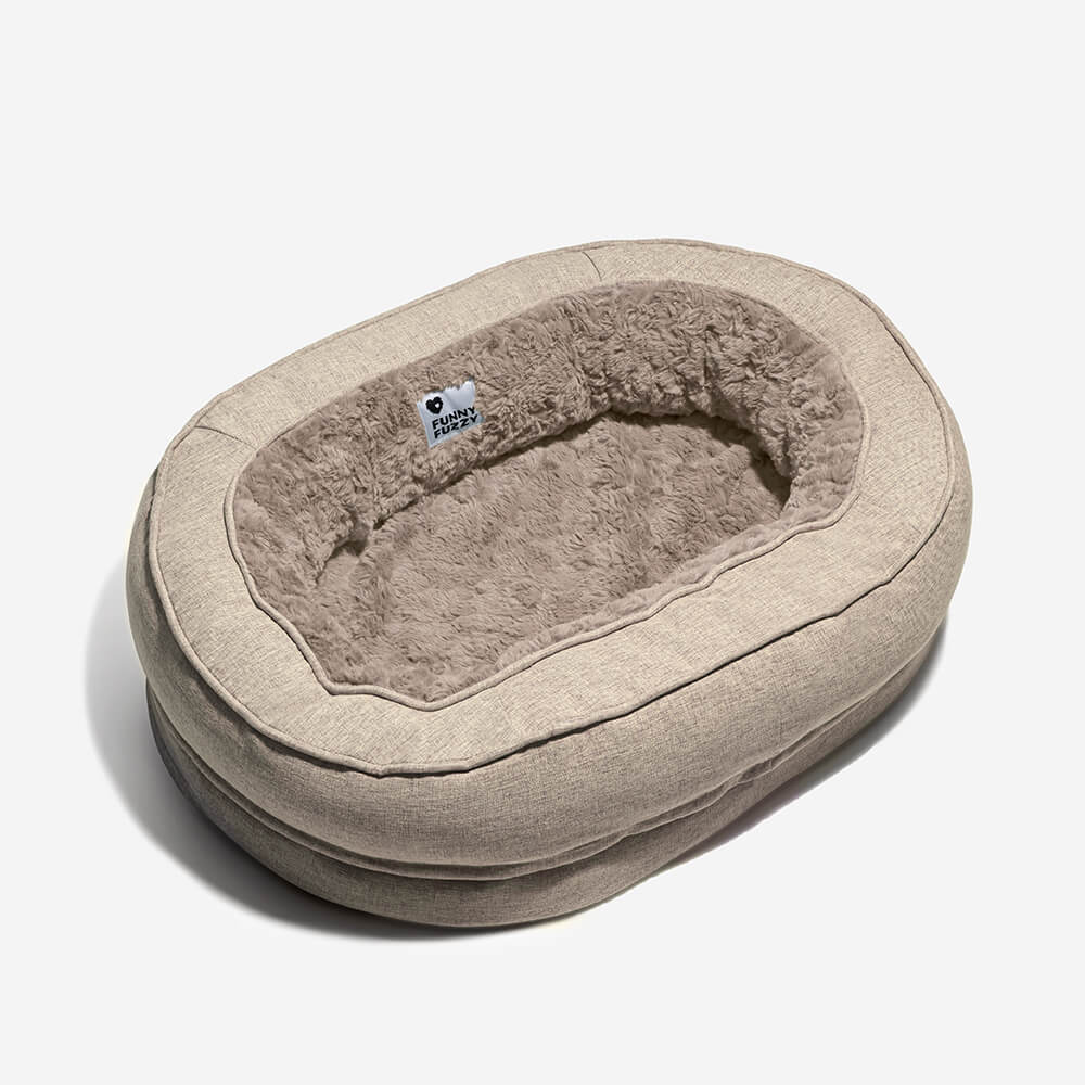 Hond Bed In Donut Vorm – Comfort En Zachtheid 