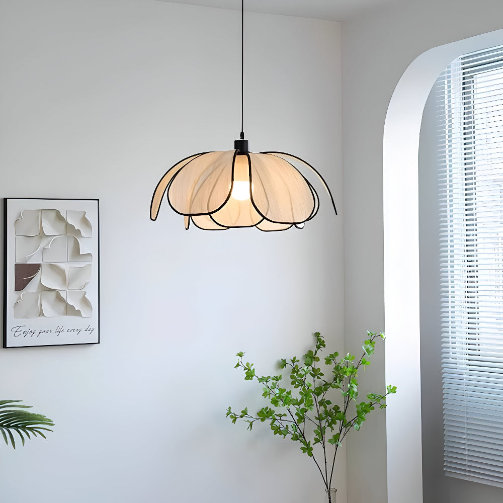 Suspension Wicker And Natural Elegant Design - Natural Decoration & Harmonious Lighting
