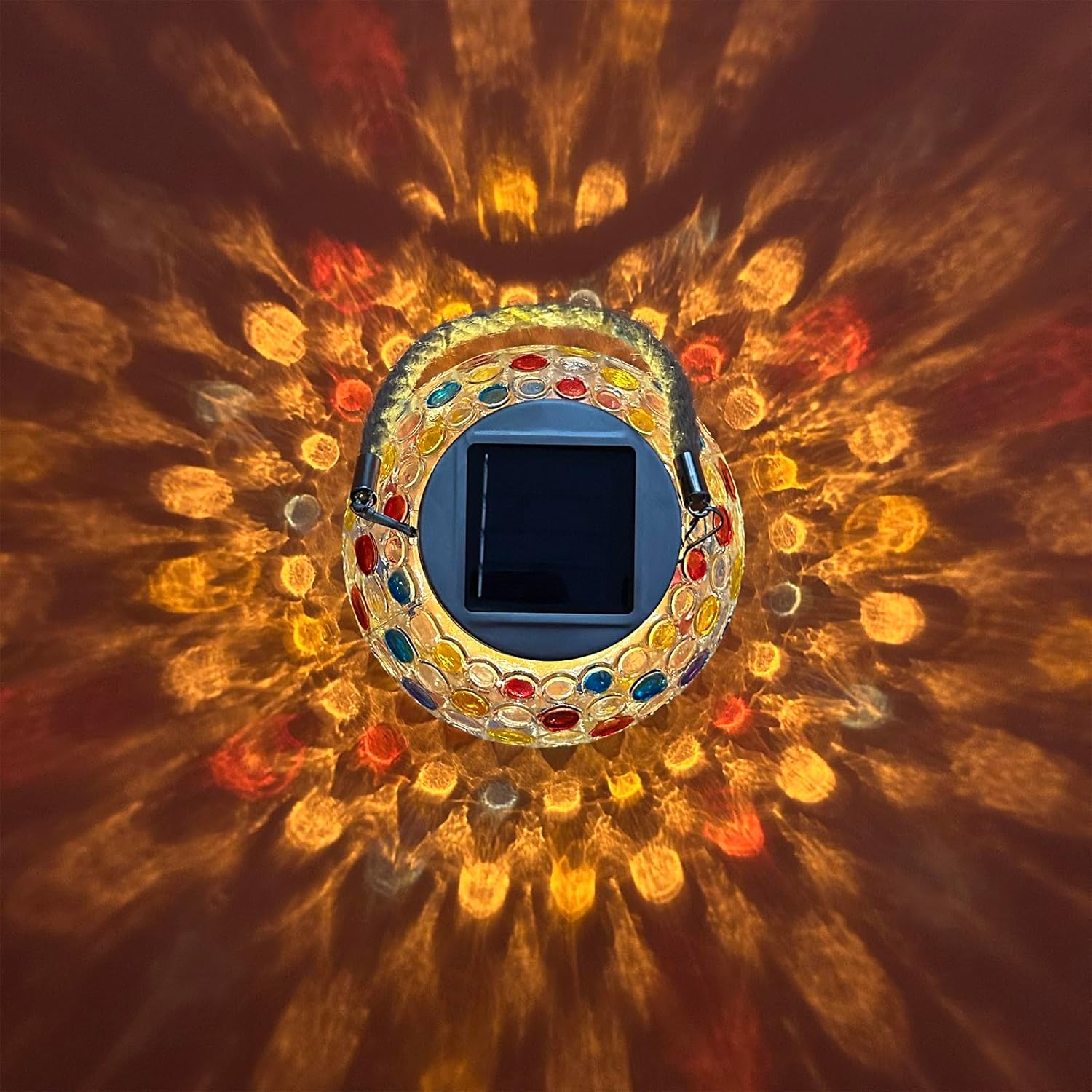 Solcellelanterne Utendørs — Eleganse i Glass 